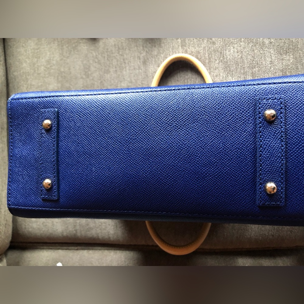 Dooney & Bourke Saffiano Janine Crossbody Satchel WITH Key holder & Wristlet! - Picture 9 of 10